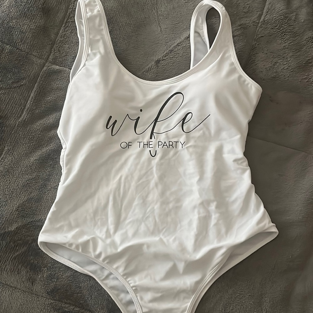 Wife of the Party Bathing Suit